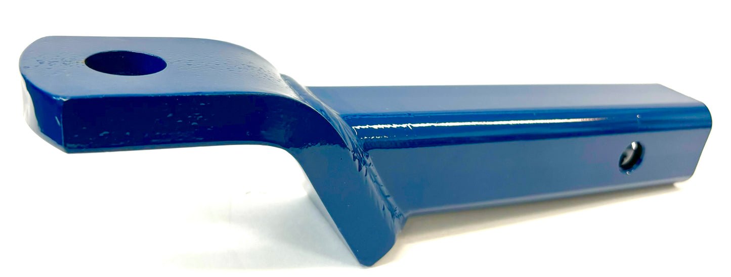10,000 lb. GVW Rated BLUE 2" Drop Ball Mount - Made in the USA (non cushioned) #AMSN2BLUE