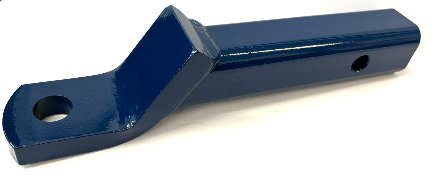 10,000 lb. GVW Rated BLUE 2" Drop Ball Mount - Made in the USA (non cushioned) #AMSN2BLUE