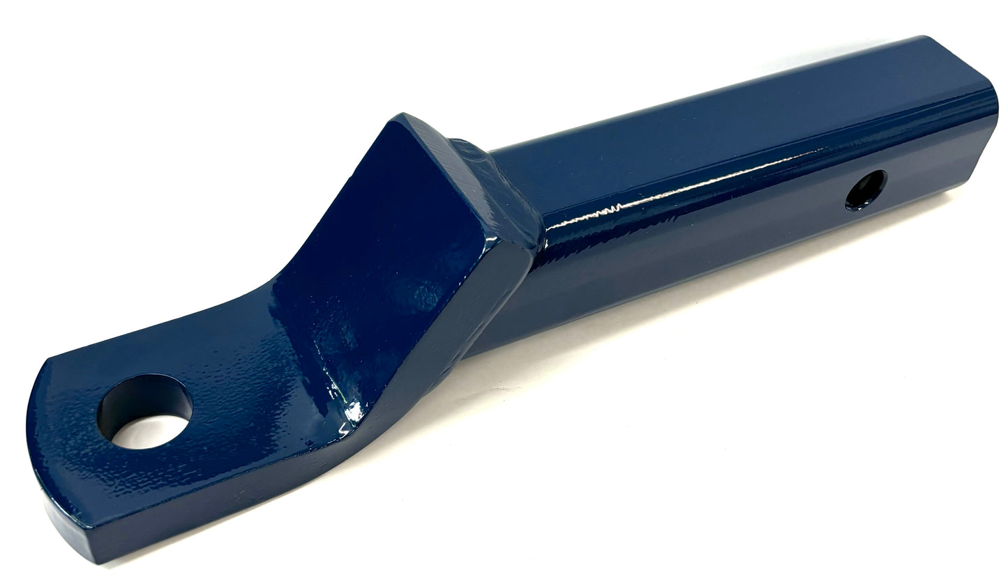 10,000 lb. GVW Rated BLUE 2" Drop Ball Mount - Made in the USA (non cushioned) #AMSN2BLUE