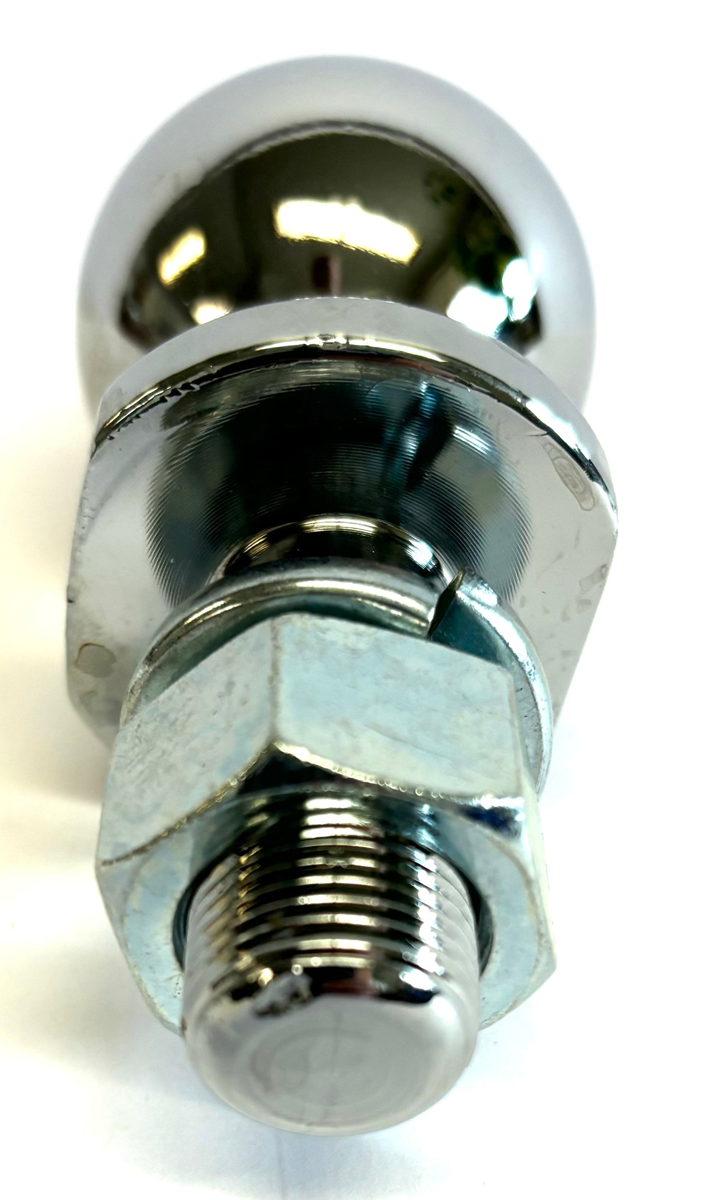 2" Ball with 3/4" Shank One Piece Ball, Chrome Plated, Rated 3,500 lbs. GVW