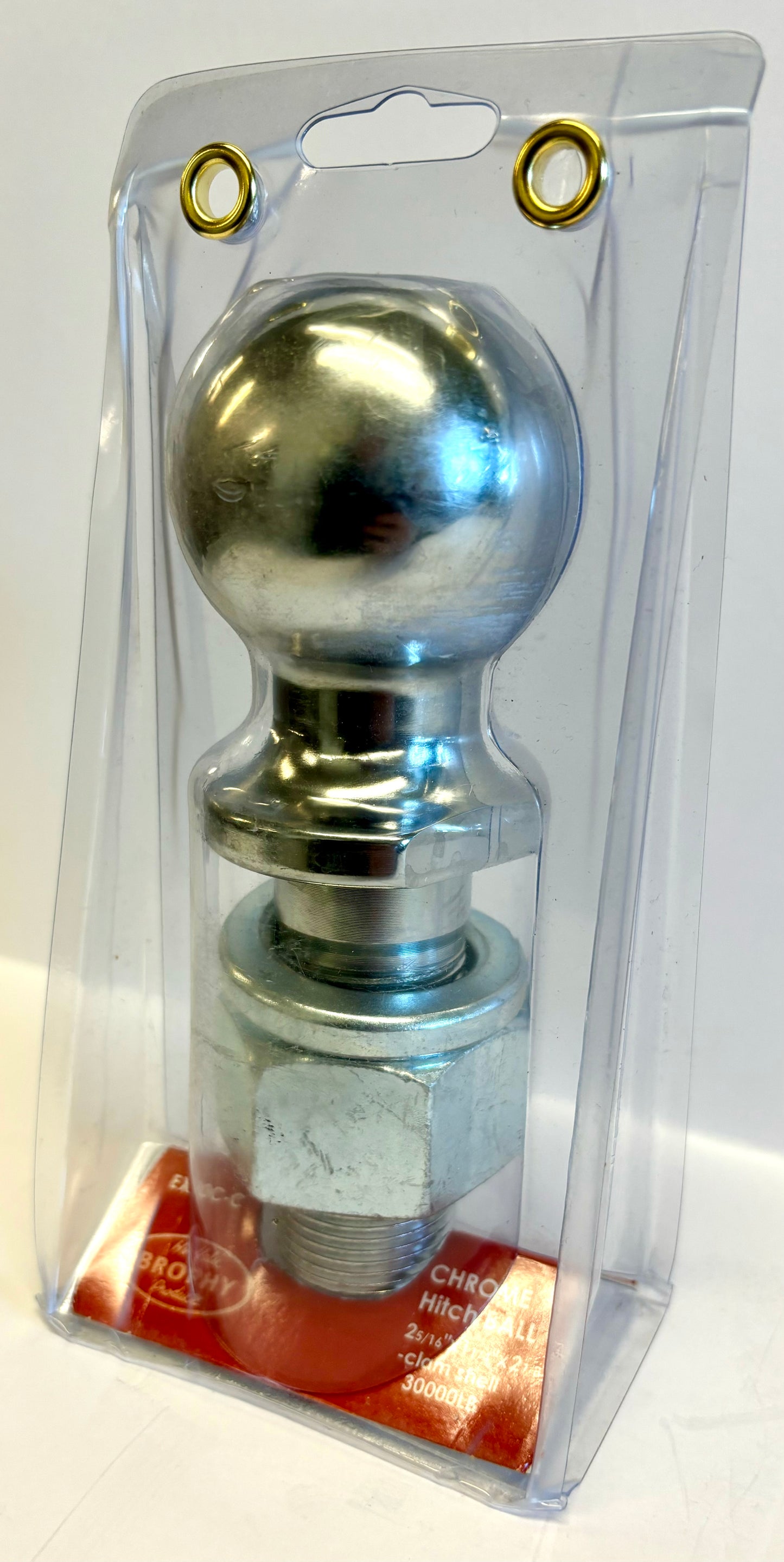 1-1/4" x 2-5/16" One Piece Gooseneck Hitch Ball - Brophy # EH70C-C