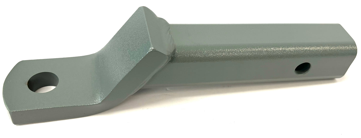 10,000 lb. GVW Rated GRAY 2" Drop Ball Mount - Made in the USA (non cushioned) #AMSN2GRAY