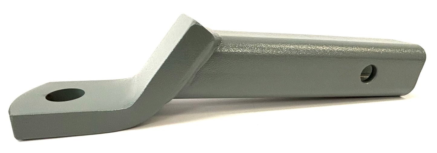 10,000 lb. GVW Rated GRAY 2" Drop Ball Mount - Made in the USA (non cushioned) #AMSN2GRAY