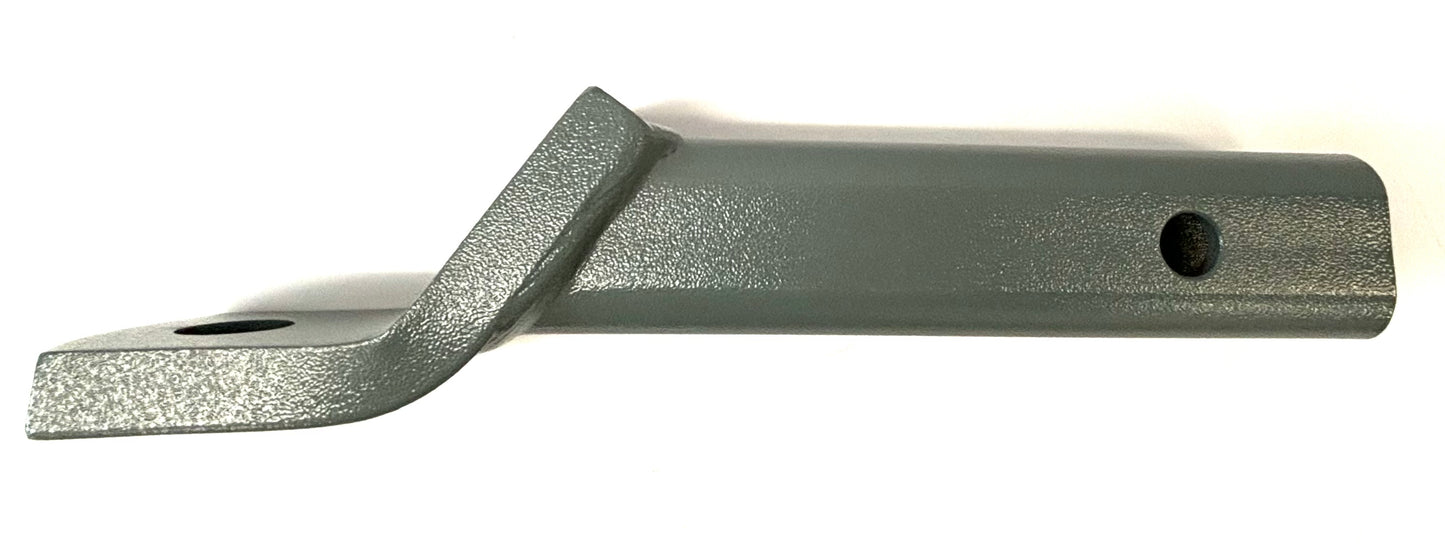10,000 lb. GVW Rated GRAY 2" Drop Ball Mount - Made in the USA (non cushioned) #AMSN2GRAY