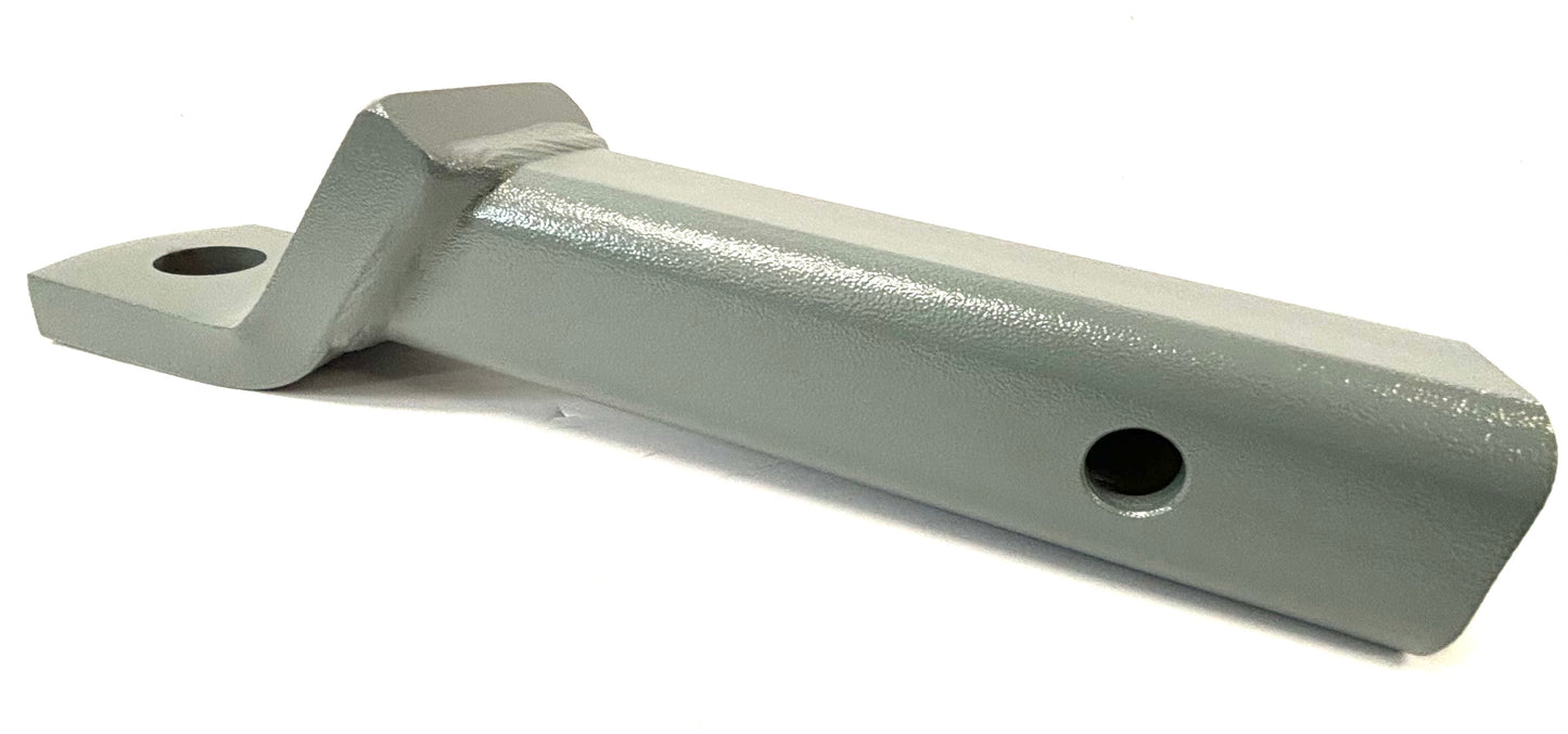 10,000 lb. GVW Rated GRAY 2" Drop Ball Mount - Made in the USA (non cushioned) #AMSN2GRAY
