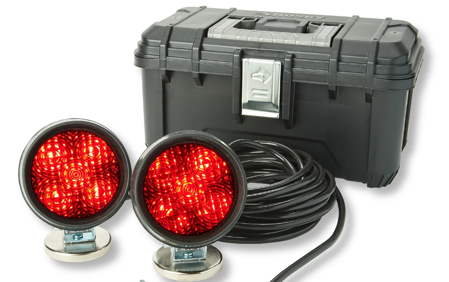 LED Heavy-Duty Towing Lights with Carrying Case, 7 Blade plug (LED30CC-7B) Made in the USA!