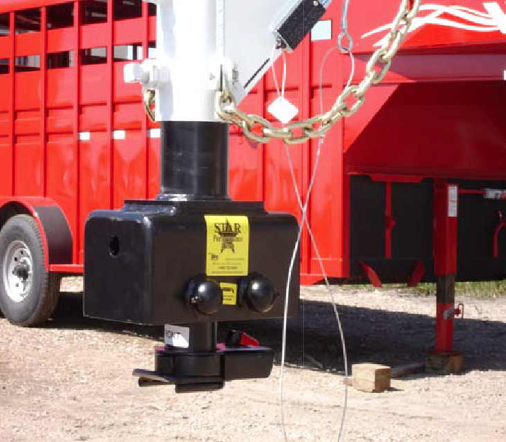 Star Performance Gooseneck Trailer Hitch Cushioned Coupler