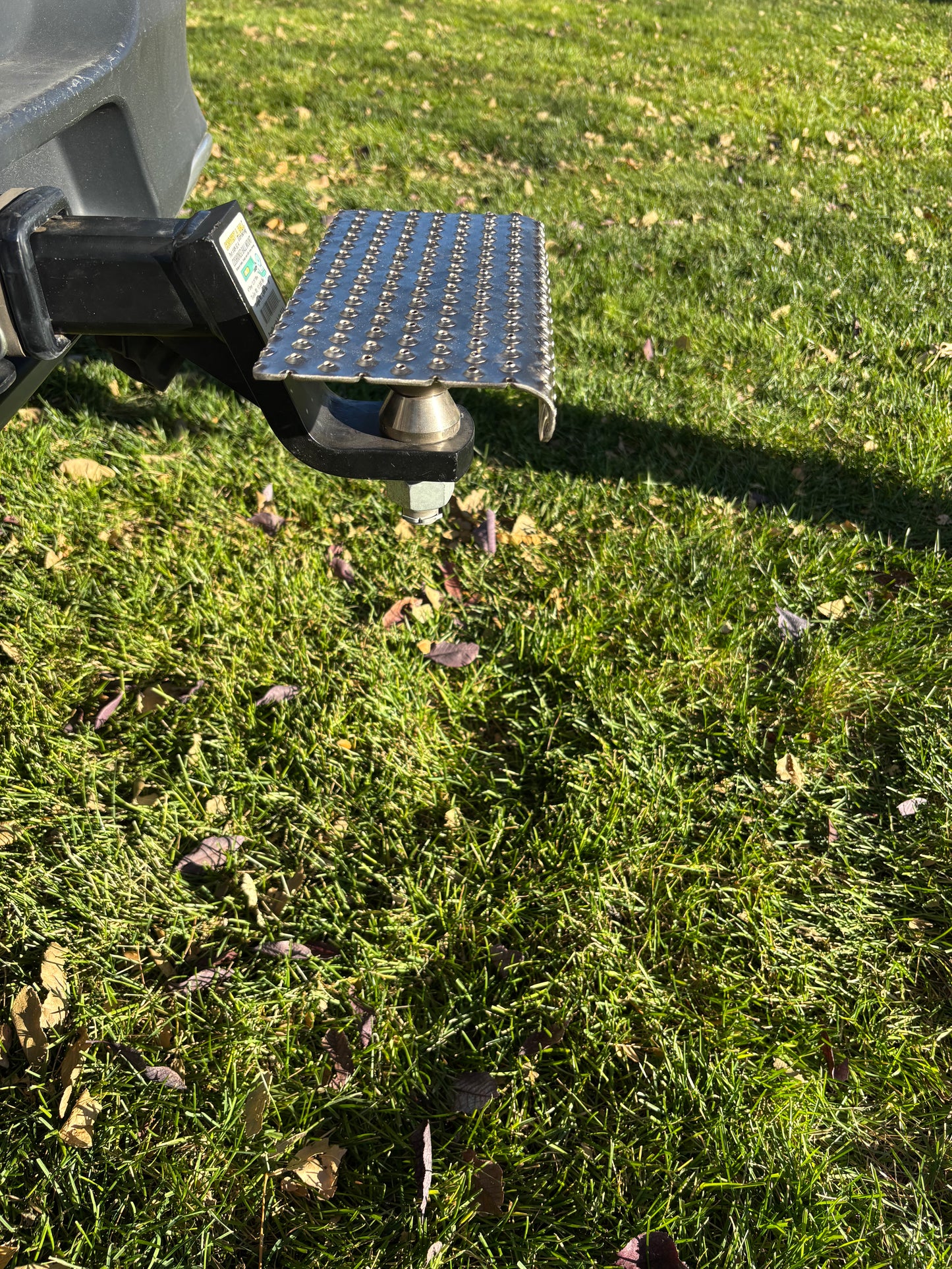 ALL NEW Convert-A-Step!  Made in the USA! Converts from Hitch Ball to Step