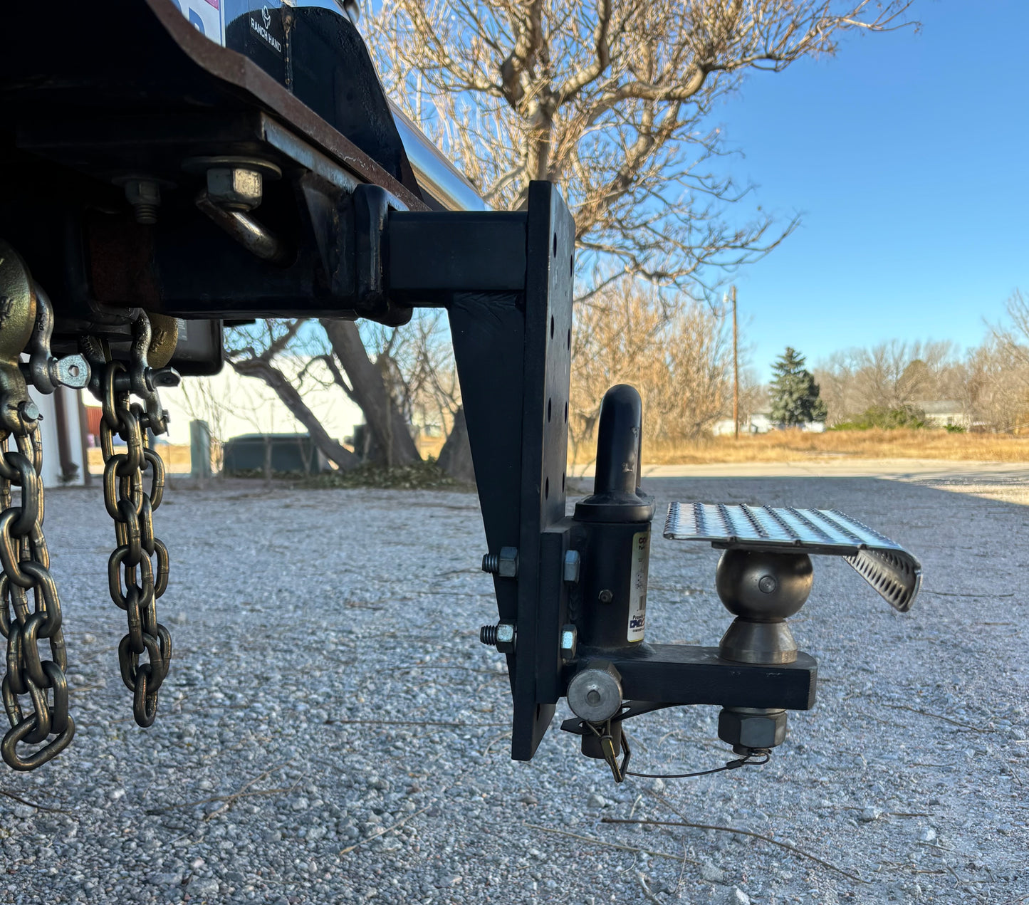 ALL NEW Convert-A-Step!  Made in the USA! Converts from Hitch Ball to Step