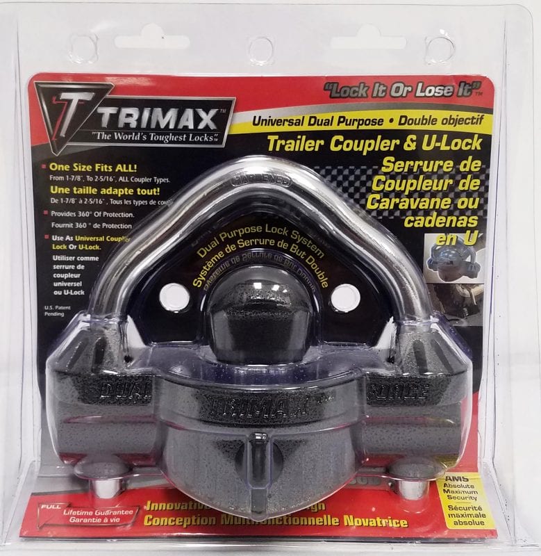 Medium Duty Trailer Coupler Lock - Trimax UMAX 50